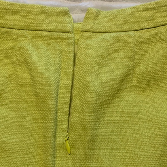LOFT PETITE MINI SKIRT yellow/greenish - Picture 6 of 9